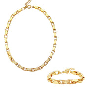Polo Exchange Necklace Bracelet Set - 557