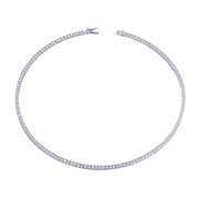 Polo Exchange Moissanite Necklace - ANS71522W R-2.5MM