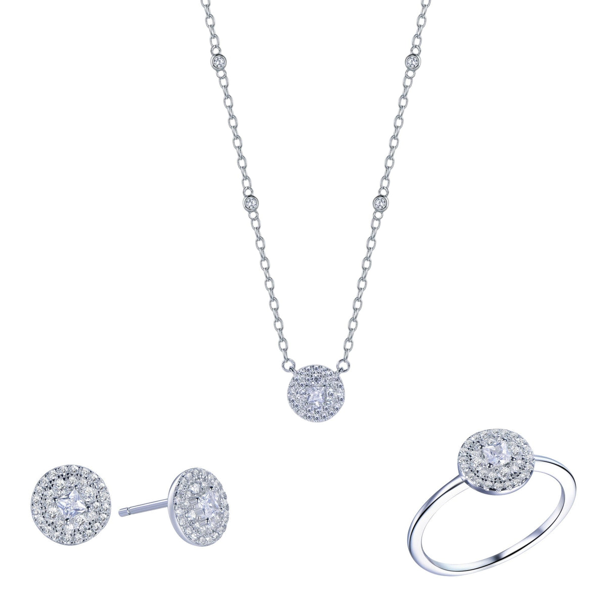 Polo Exchange Jewelry Set - PXNE1010 PXEA0222 PXRI0363