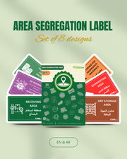 Area Segregation Label Booklet