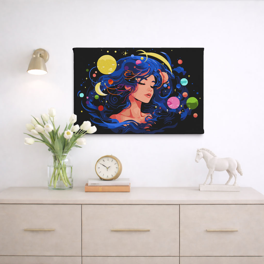 Interplanetary Dreams Paint By Numbers Kit