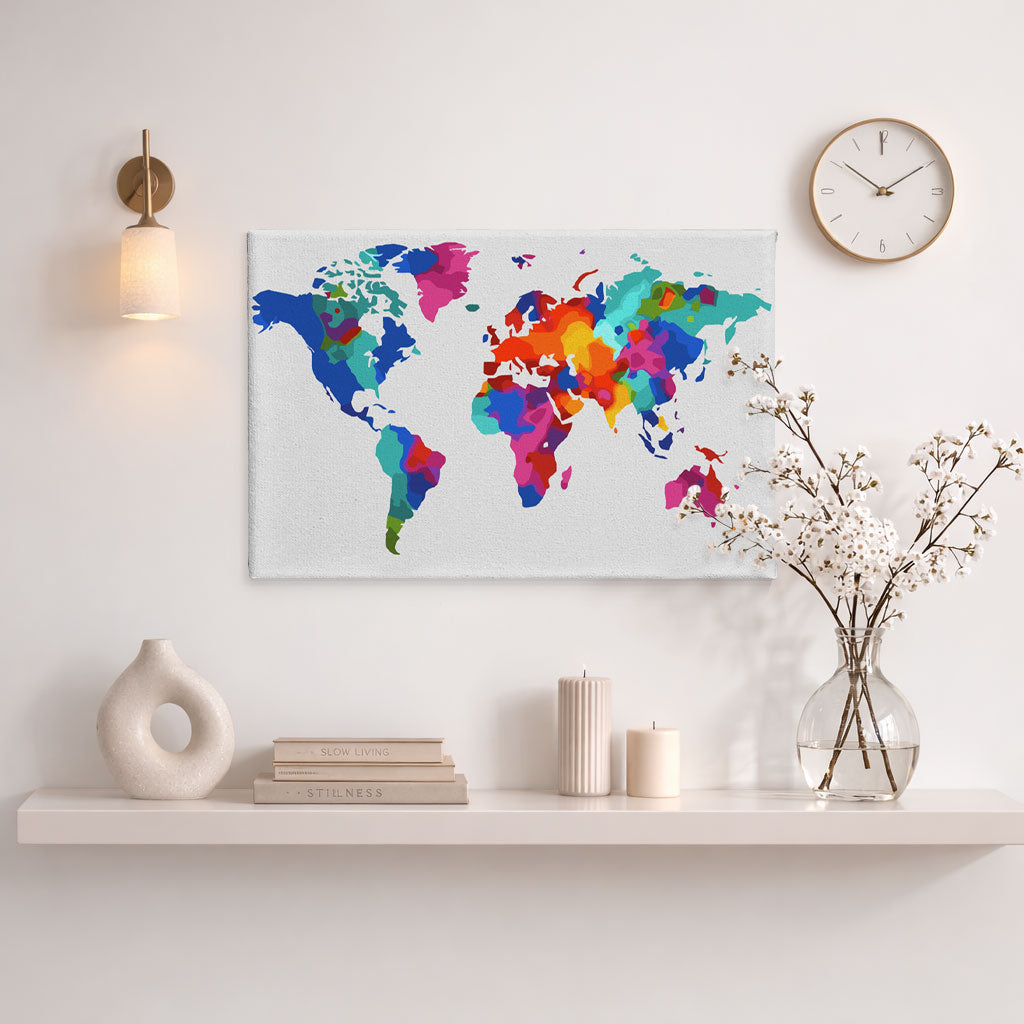 A World of Colors Paint By Numbers Kit