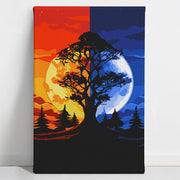 Day and Night Harmony Paint By Numbers Kit