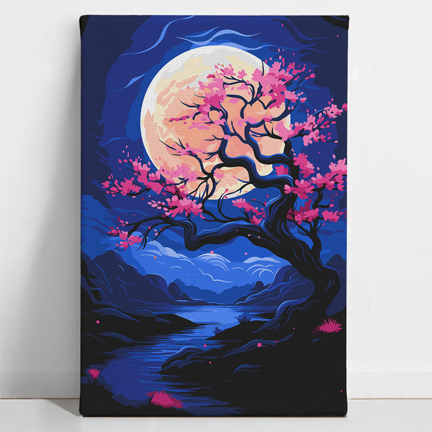 Moonlight Blossom Paint By Numbers Kit