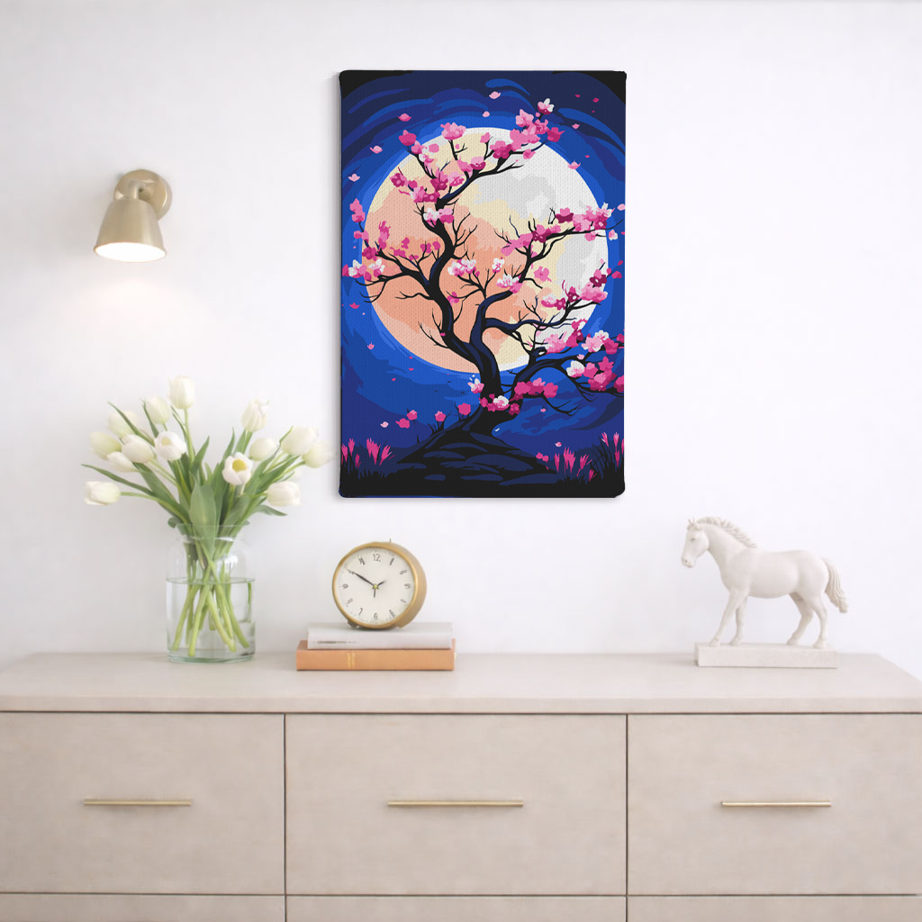 Megamoon Bloom Paint By Numbers Kit