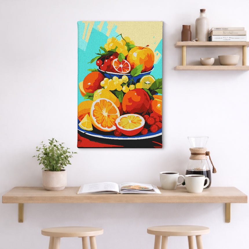 Levantine Fruit Collection Paint By Numbers Kit