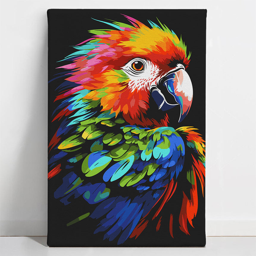 Exotic Parrot Paint By Numbers Kit