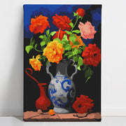 Vivid Flower Pot Paint By Numbers Kit