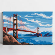 Golden Gate Bridge - Paint By Numbers Kit
