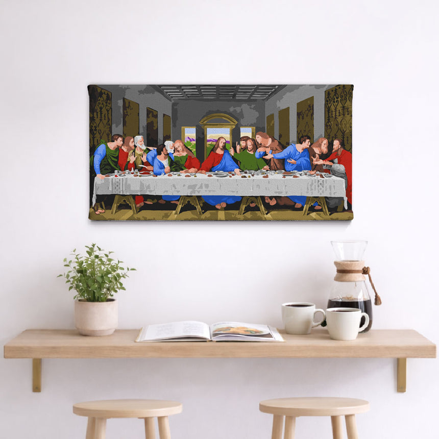 The Last Supper by Leonardo Da Vinci - Paint By Numbers Kit