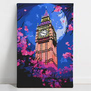 Big Ben Under Moonlight - Paint By Numbers Kit