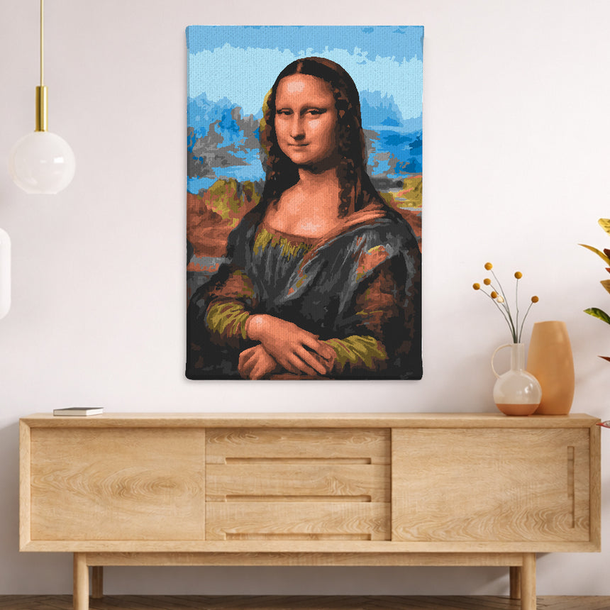 The Monalisa Paint By Numbers Kit
