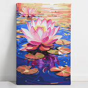 Floating Lotus Elegance Paint By Numbers Kit