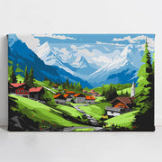Alpine Serenity Paint By Numbers Kit