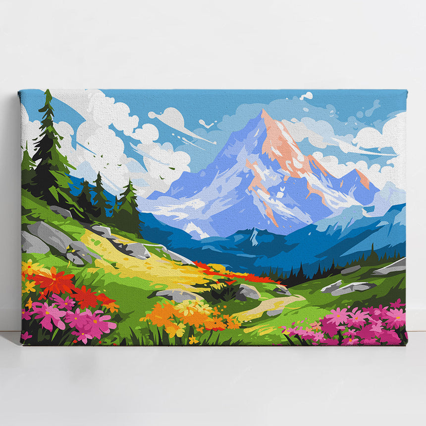 Alpine Masterpiece Paint By Numbers Kit