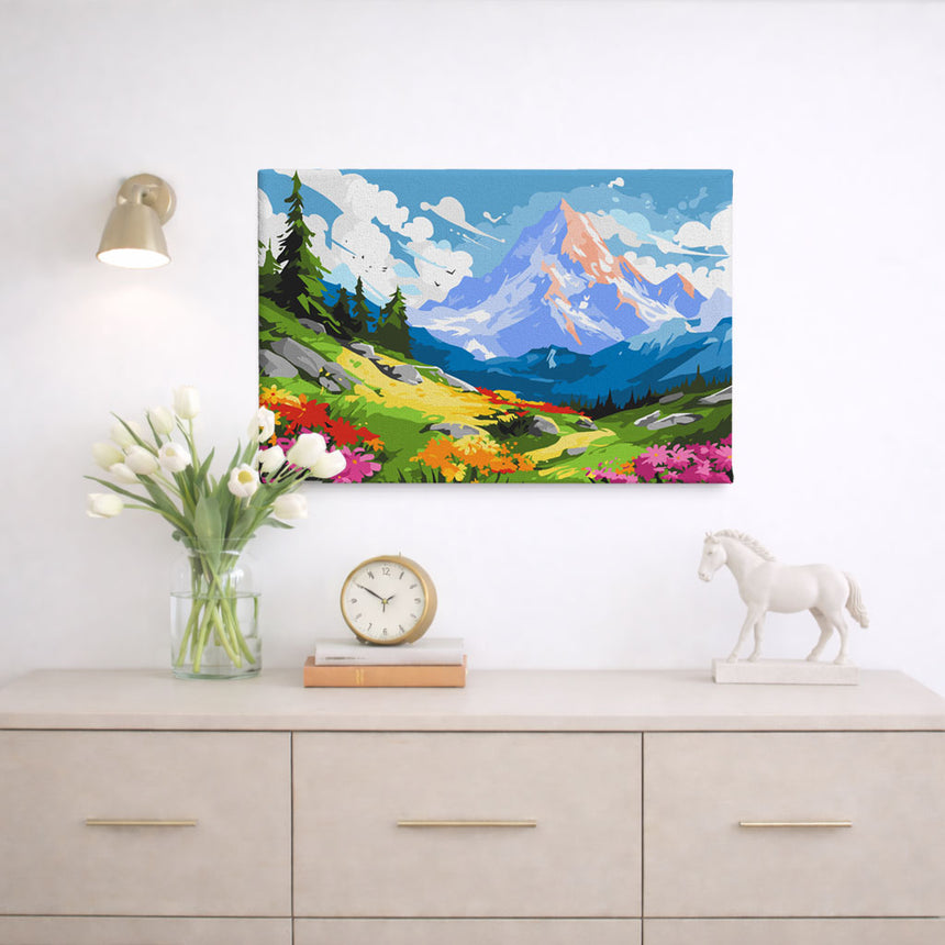 Alpine Masterpiece Paint By Numbers Kit