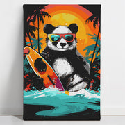 Panda On The Coast Paint By Numbers Kit