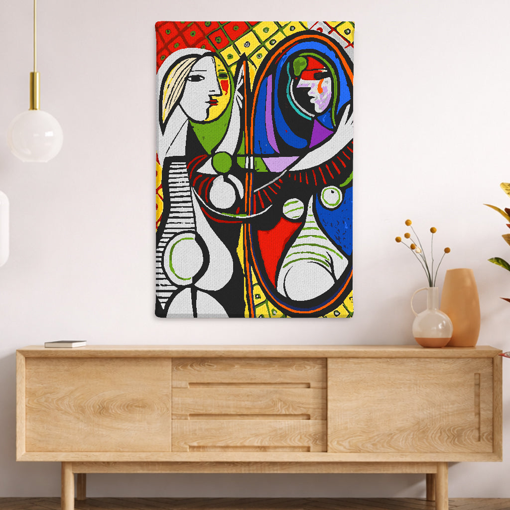 UPaint Girl Before a Mirror Pablo Picasso Paint By Numbers Kit