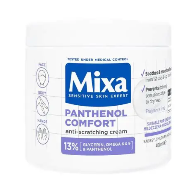 Mixa Panthenol Comfort Anti-Scratching Cream 400ml