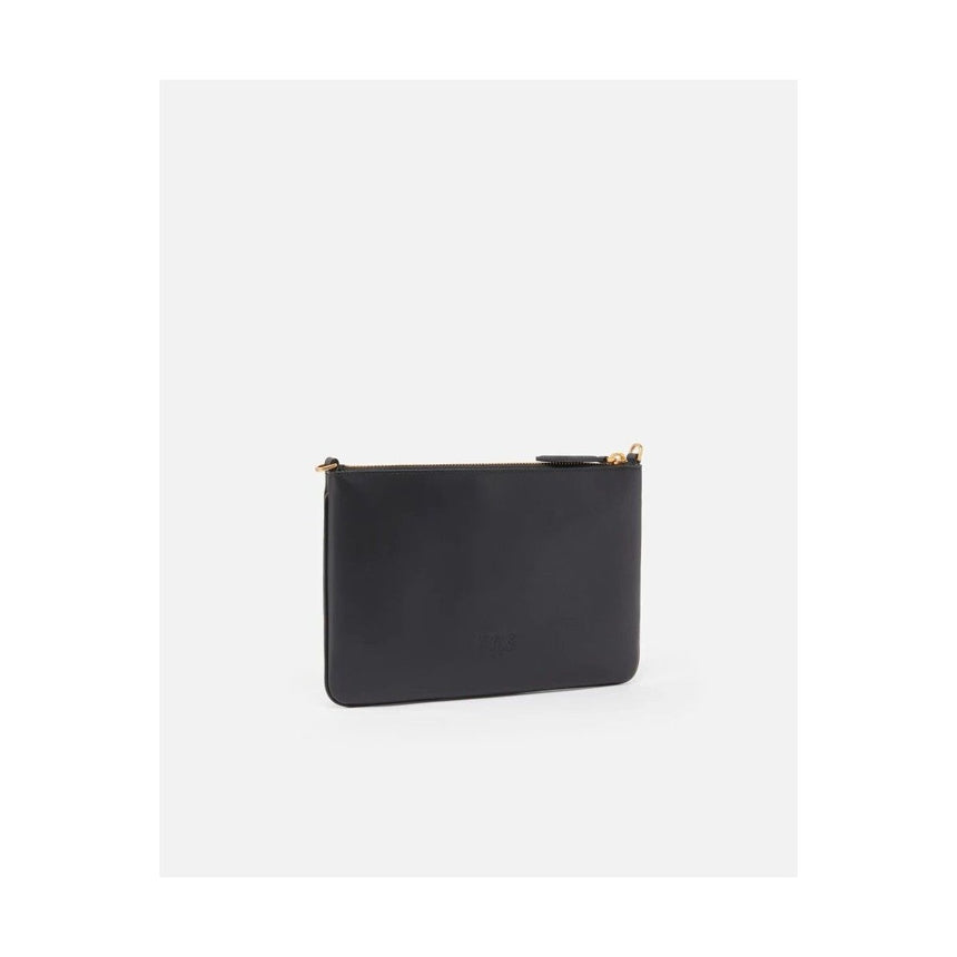 Pinko Flat Classic Clutch in Black