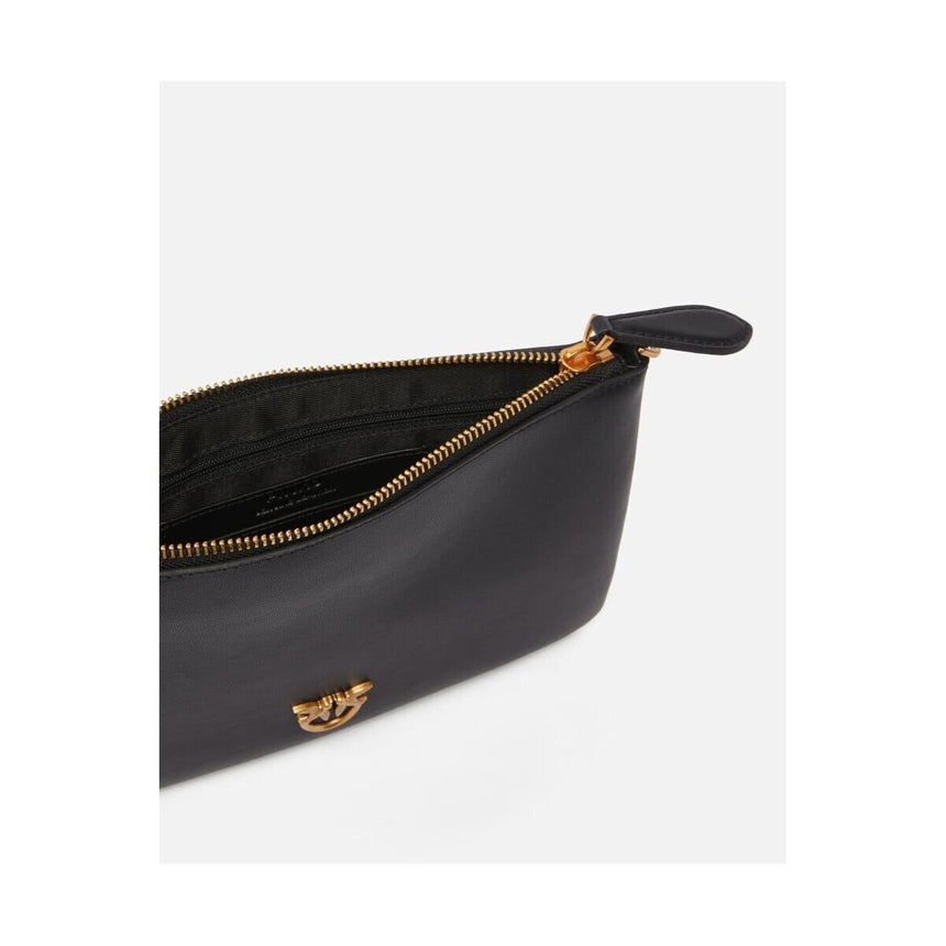 Pinko Flat Classic Clutch in Black