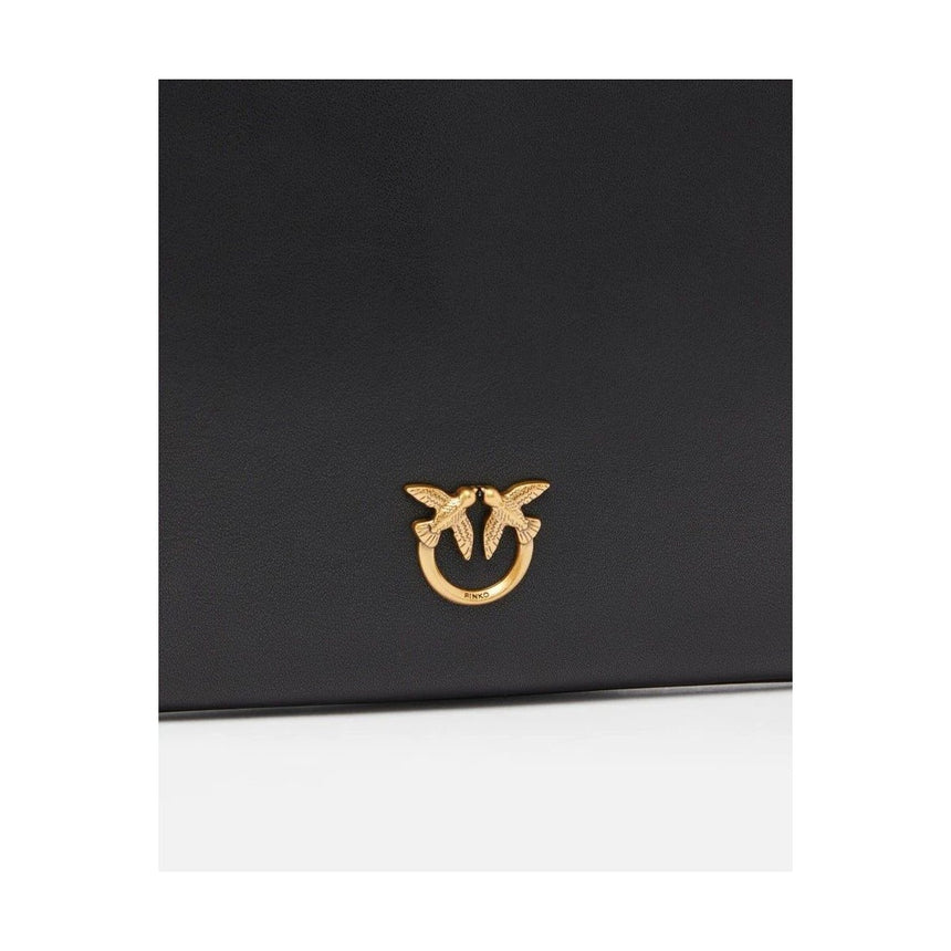 Pinko Flat Classic Clutch in Black