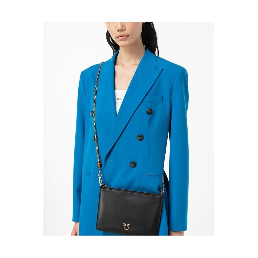Pinko Flat Classic Clutch in Black