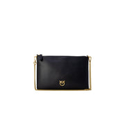 Pinko Flat Classic Clutch in Black