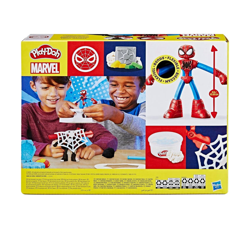 Play-Doh Marvel Spider-Man Launch & Slice Battle by Hasbro