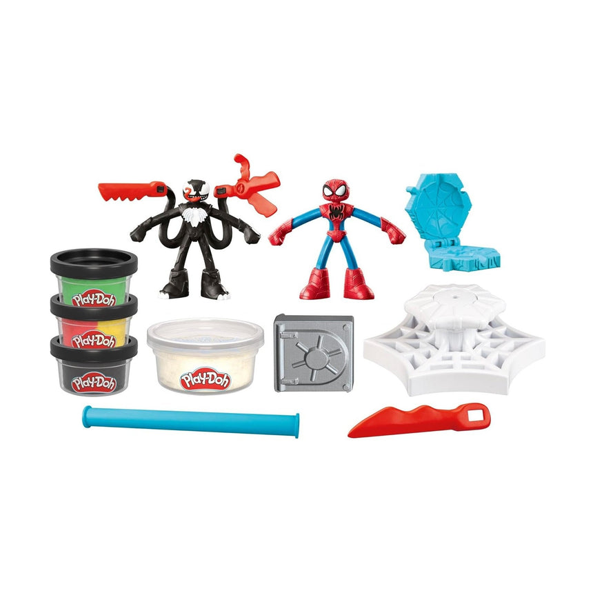 Play-Doh Marvel Spider-Man Launch & Slice Battle by Hasbro