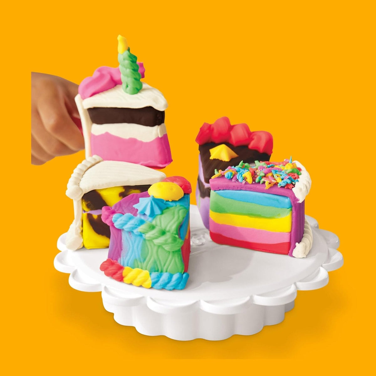 Play-Doh Super Slice Cake Playset by Hasbro