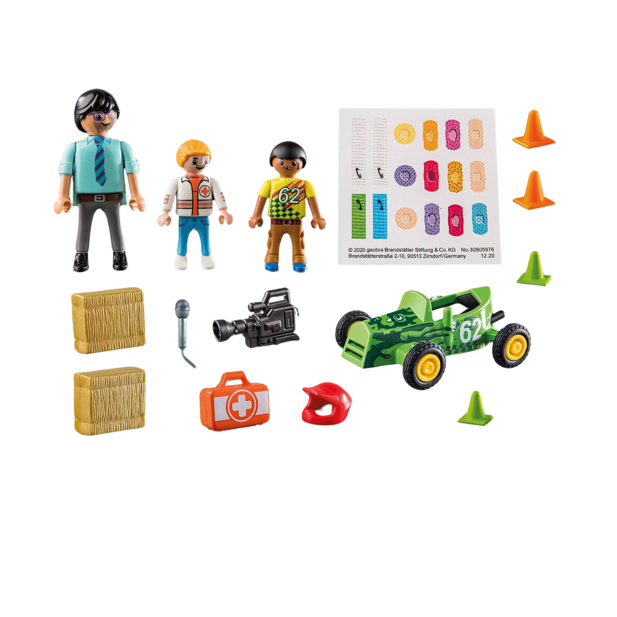 Playmobil DUCK ON CALL - Ambulance Action: Help the Racing Driver (70919) by Playmobil
