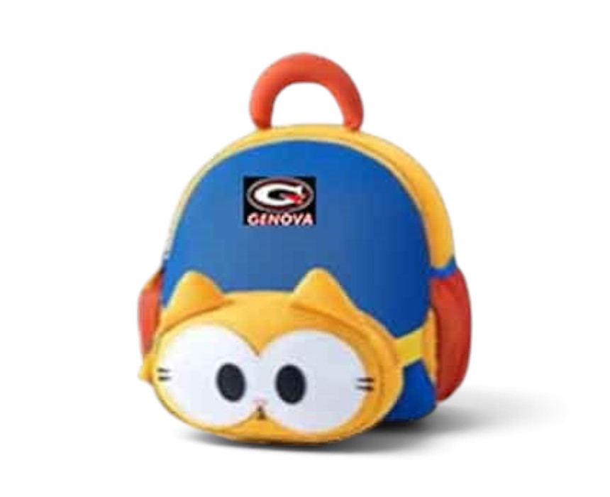 Genova Plush Cartoon Daypack Blue