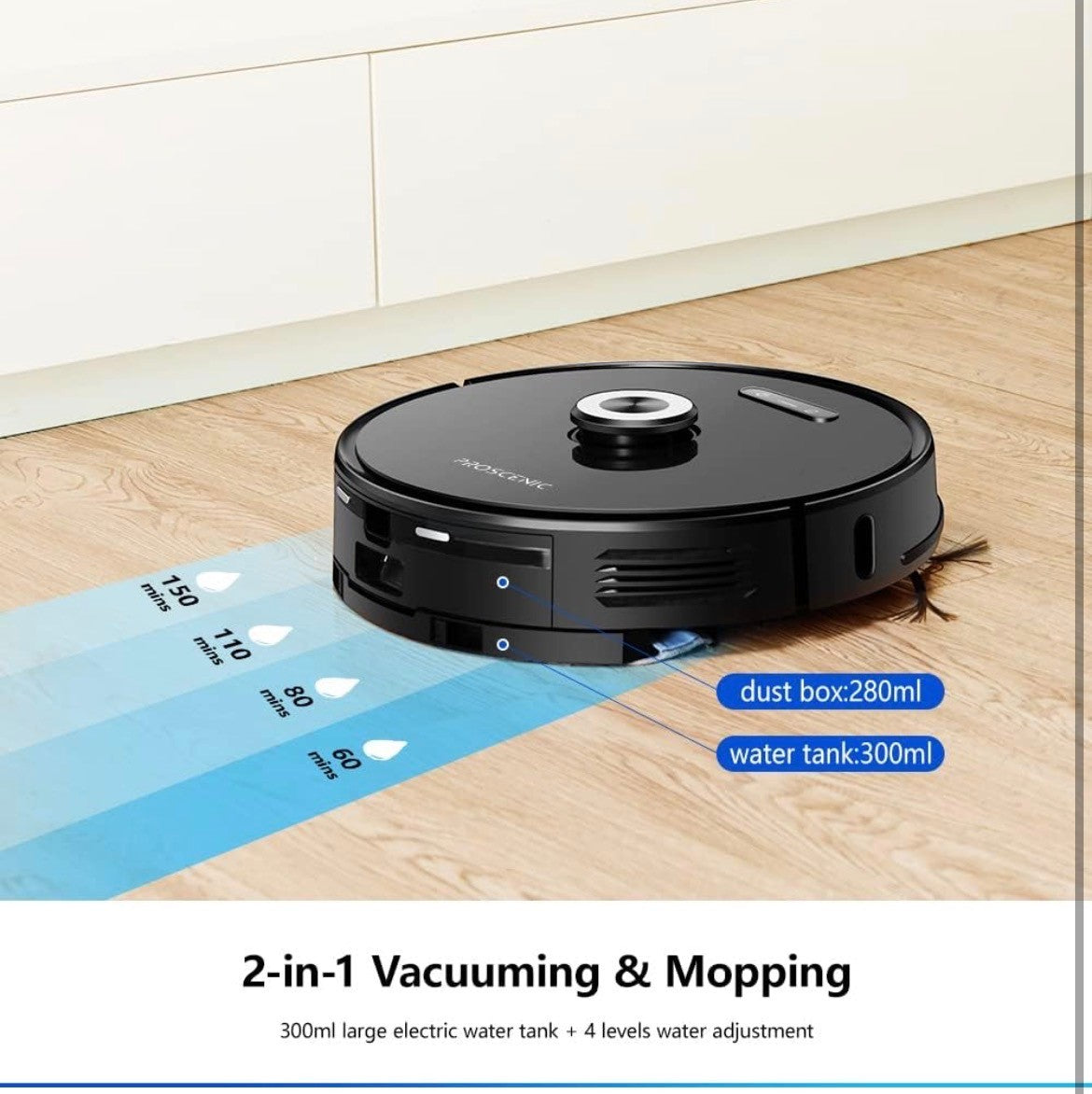 Proscenic M8 Pro Robot Vacuum