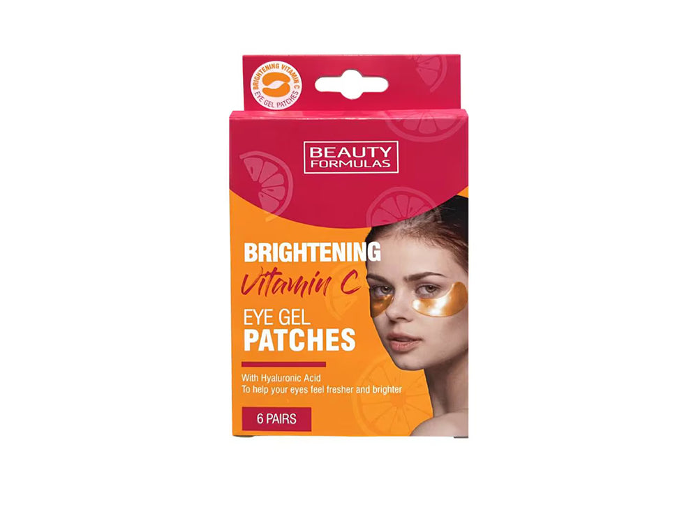 Beauty Formulas Brightening Vitamin C Eye Gel Patches (6 Pairs)