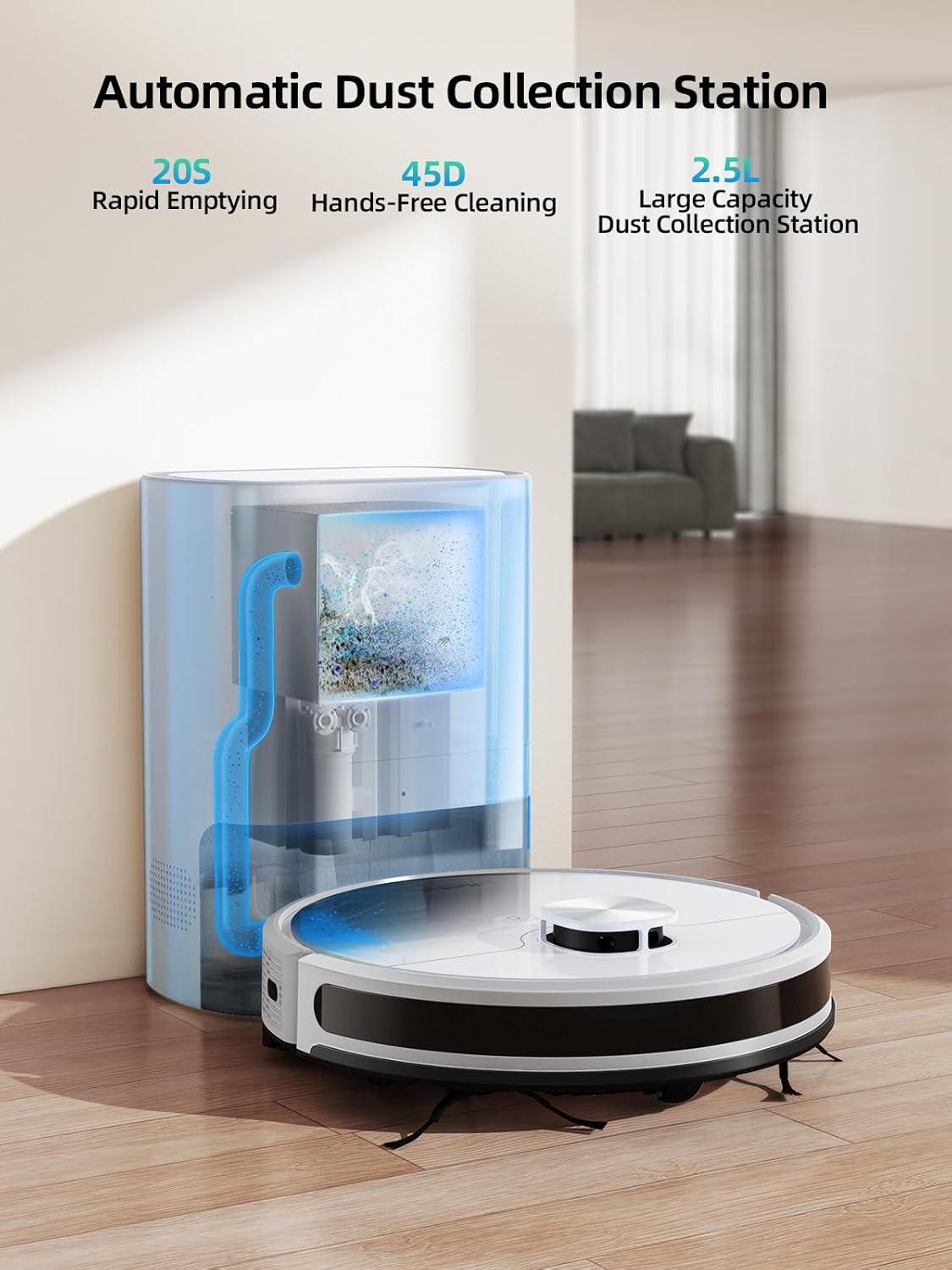Honiture Robot Vacuum Cleaner 3500Pa