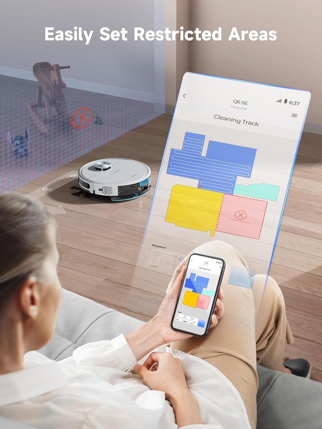Honiture Robot Vacuum Cleaner 3500Pa