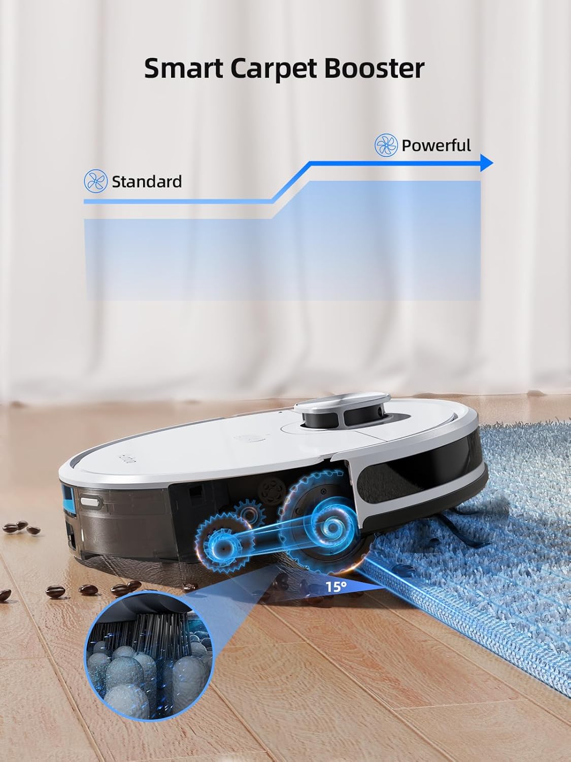 Honiture Robot Vacuum Cleaner 3500Pa