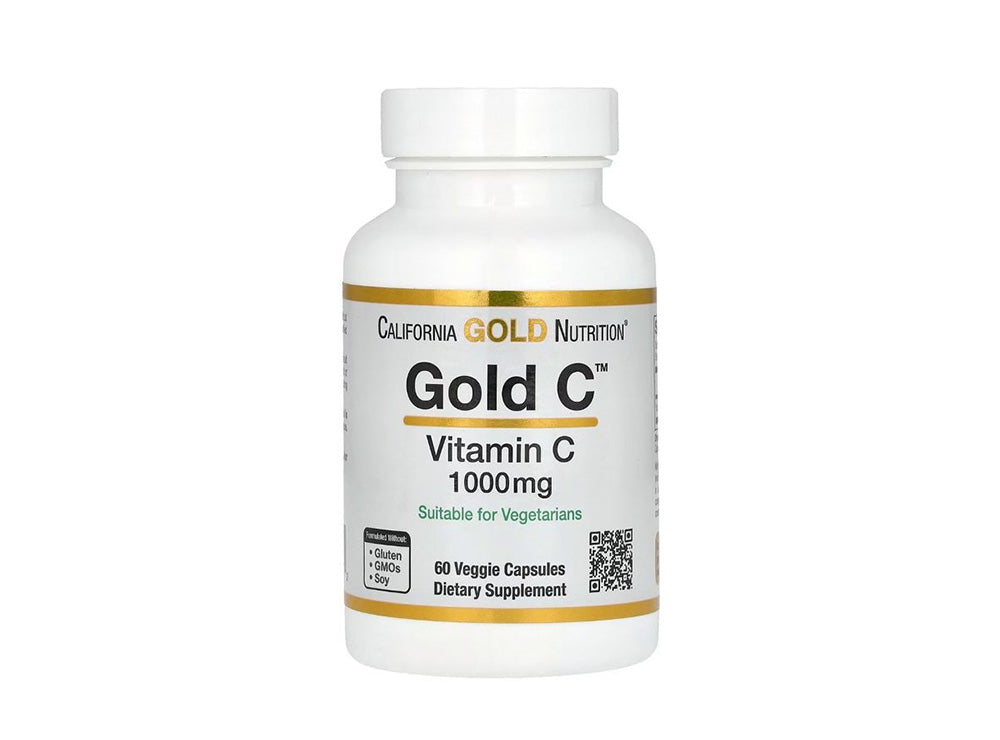 California Gold Vitamin C 1000 mg 60 capsules