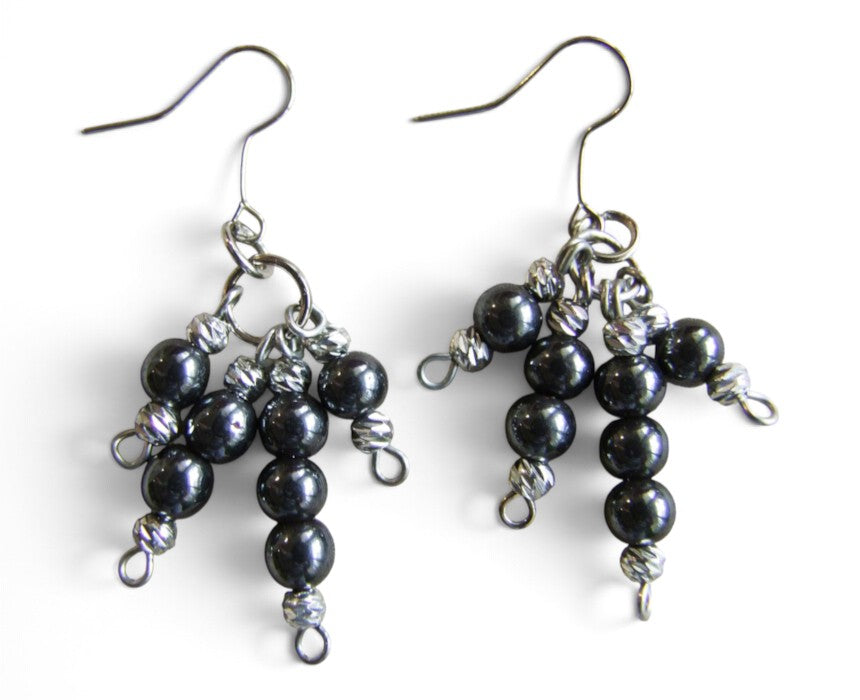 Hematite Earrings