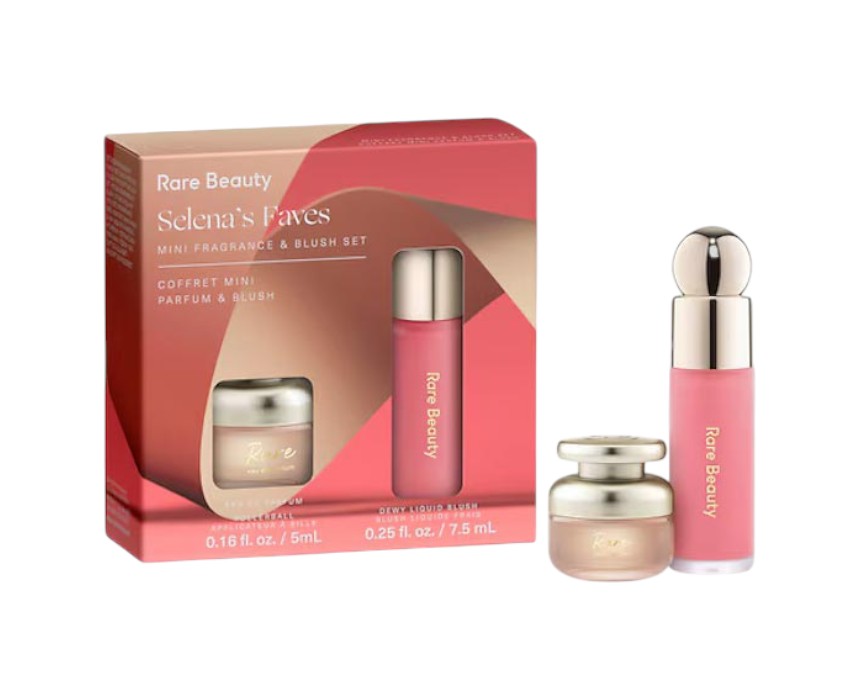 Rare Beauty Selena's Faves Mini Fragrance And Blush Set