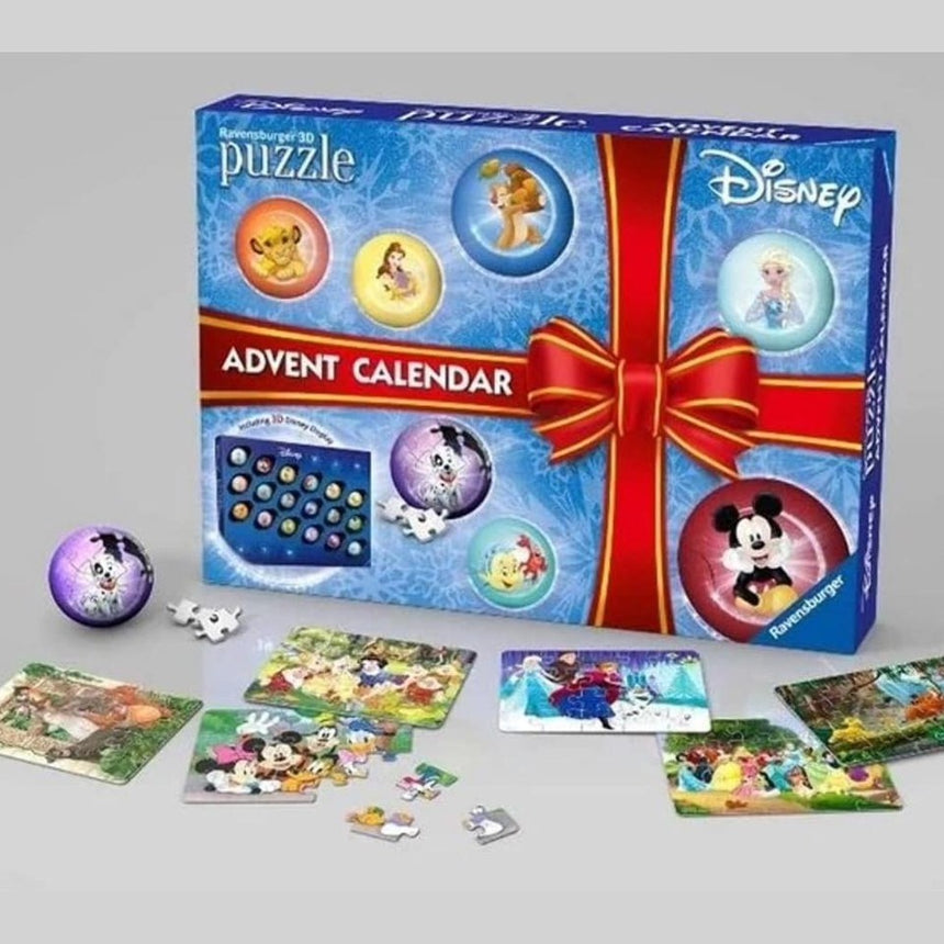 RAVENSBURGER DISNEY ADVENT CALENDER 3D PUZZLE by Ravensburger