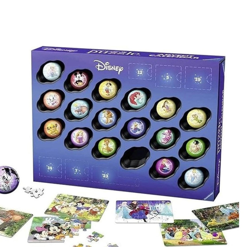 RAVENSBURGER DISNEY ADVENT CALENDER 3D PUZZLE by Ravensburger
