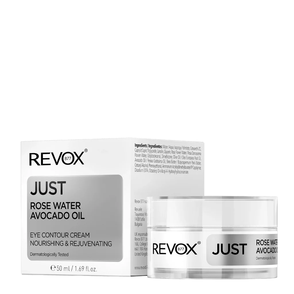REVOX B77 JUST Rose Water Avocado Oil Eye Care Cream
