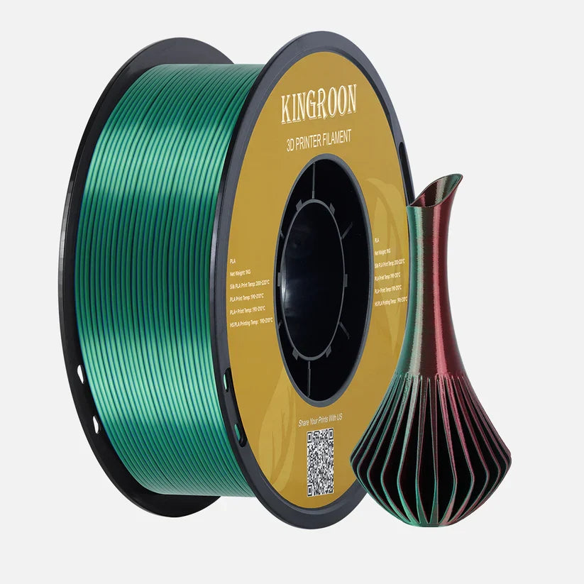 Kingroon Pla Silk Red Green Blue