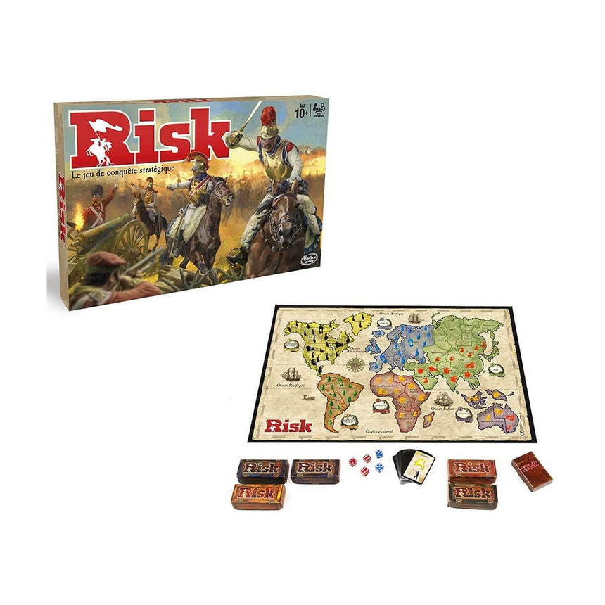 RISK : THE GAME OF STRATEGIC CONQUEST by Hasbro