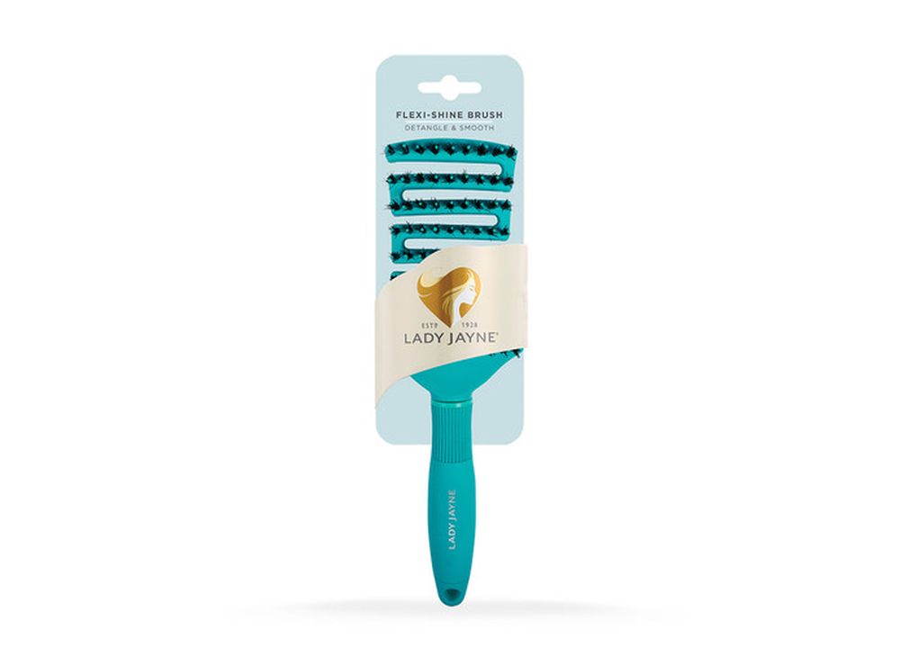 Lady Jayne Flexi Shine Brush Turquoise