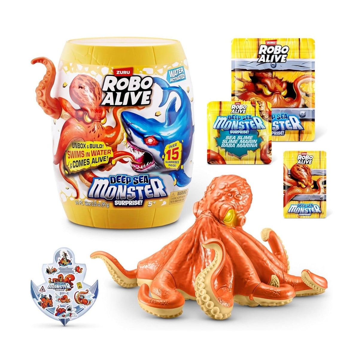 ROBO ALIVE Deep Sea Monster Surprise by ZURU