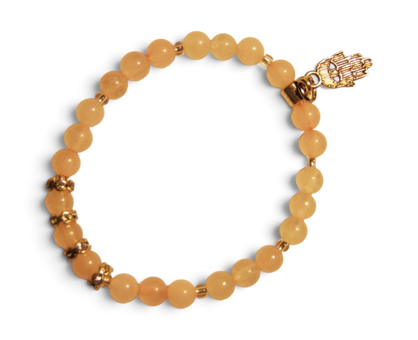 Natural 6mm Rose Quartz Bracelet