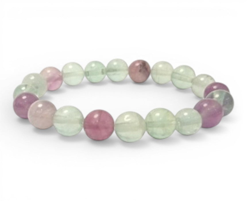 Rainbow Fluorite Clarity Bracelet